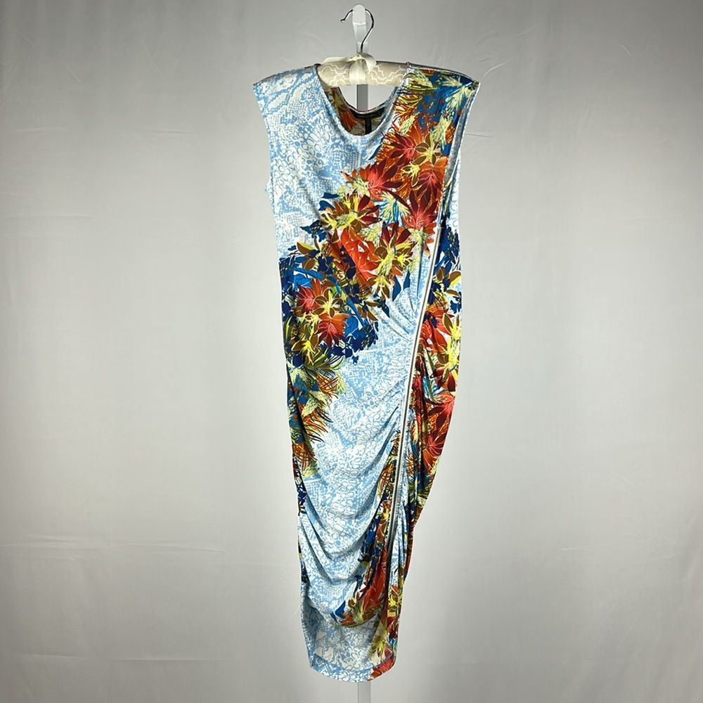 BCBGMaxAzria Dell Colorful Dress Size M